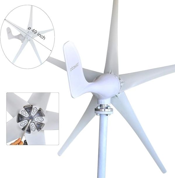 Pikasola Wind Turbine Generator Kit