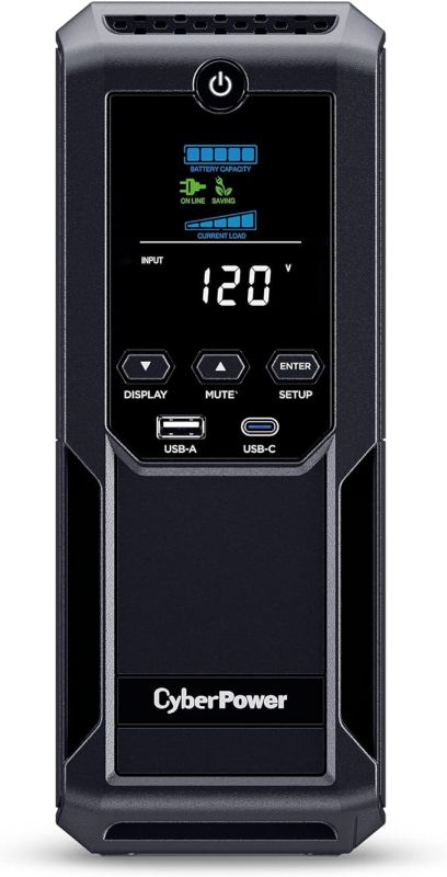 CyberPower CP1500AVRLCD3 Intelligent LCD UPS System