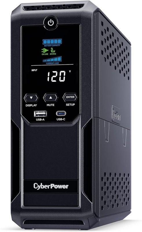 CyberPower CP1500AVRLCD3 Intelligent LCD UPS System